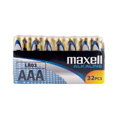 Алкални батерии MAXELL LR03 1, 5V AAA 32 бр. pack (ML-BA-LR03-32PK)
