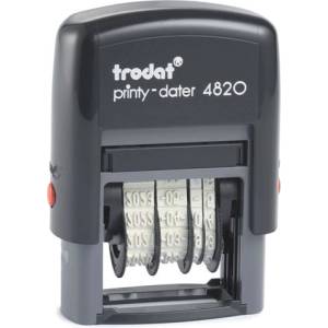  Датник правоъгълен Trodat printy date 4820 4 mm (1924019)