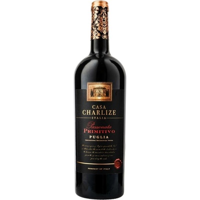 Casa Charlize Passonata Primitivo IGT 14% 0,75 l (holá láhev)
