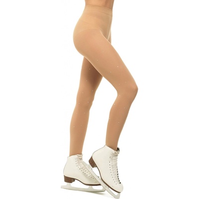 Intermezzo punčocháče na krasobruslení s kamínky 0858 hnědá