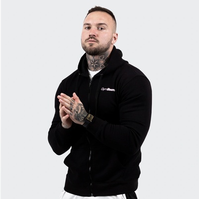 GymBeam Суичър Zipper Hoodie Black L