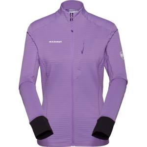 Mammut Дамско поларено яке Mammut Women's Taiss Light Midlayer Jacket Fleece jacket - Lavandin / Black (105-3774-1012)