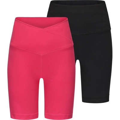 Slazenger Дамски къси панталони Slazenger Cycling Shorts Womens - Raspberry/Black