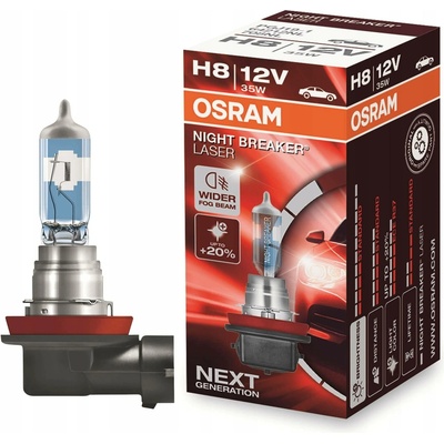 Osram Night Breaker Laser 64212NL H8 PGJ19-1 12V 35W