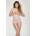 Mitex Моделиращо боди в розов цвят glameh-30582-pink - Розов, размер s