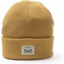 Levi´s Backpatch beanie hořčicově čepice Žlutá 000J4-0015