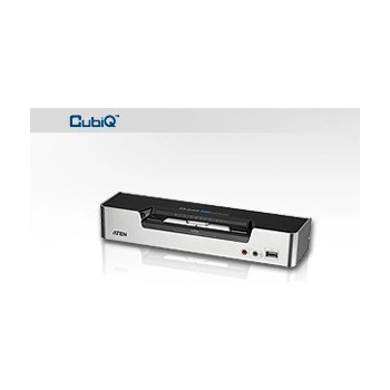 Aten CS-1642A-AT-G 2-port DVI Dual View USB 2.0 KVMP Switch, 2.1 Surround Sound