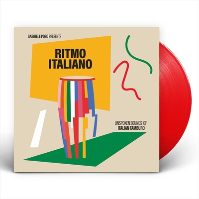 Gabriele Poso & Various - Ritmo Italiano (Limited Edition) (Transparent Red Coloured) (LP) (5024017006782)