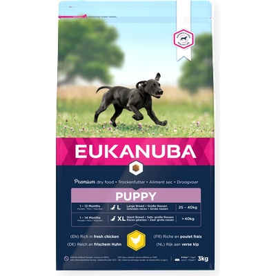 EUKANUBA Puppy Large - за растящи кучета от едри породи между 12 и 24 месеца - 18kg