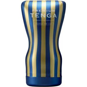  Стискащ се мастурбатор, премиум ефект - Tenga Squeeze Tube Cup (TENGA00176)
