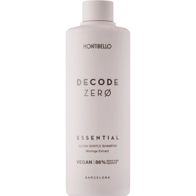 Montibello Decode Zero Essential Prírodný čistiaci šampón na vlasy 300 ml