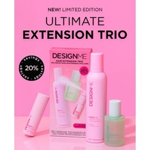 DESIGNME Hair Extension Trio - sada pro objem a lesk vlasů 250 ml + 80 ml + 9 g