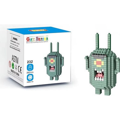 Wise Hawk Sheldon J. Plankton stavebnice