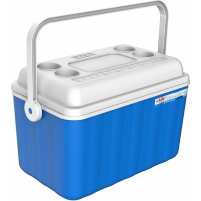 Kale termos Хладилна кутия Kale Termos 77751, 32 л, Полиуретанова изолация, Дръжка, 4 поставки за чаши, Син/бял (77751)