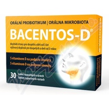Bacentos-D orální probiotikum 30 tablet