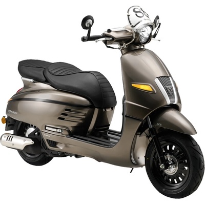 Peugeot DJANGO 125i Cafe Racer Lichen Grey