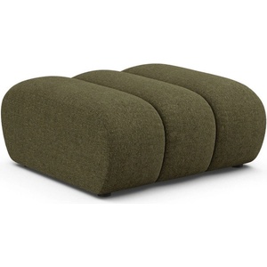 Micadoni Зелена шенилова табуретка Lupine - Micadoni (MIC_POUF_214_F1_LUPINE4)