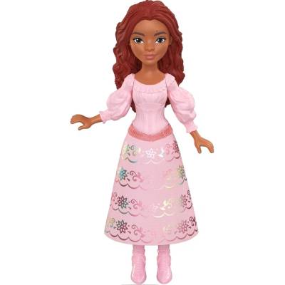 Disney Princess Кукла Disney Princess - Ariel, с бледорозова рокля, 9 cm (HPL55)