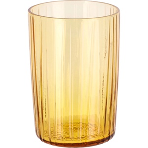 Bitz Чаша за вода KUSINTHA 280 ml, комплект от 4 бр. , кехлибарено, стъкло, Bitz (BITZ24243)