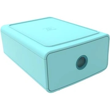 Exacompta Съхранение, пластмаса, 1 чекмедже, EXACOMPTA "Skandi", ледено синьо 315433D (315433D)