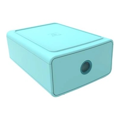 Exacompta Съхранение, пластмаса, 1 чекмедже, EXACOMPTA "Skandi", ледено синьо 315433D (315433D)