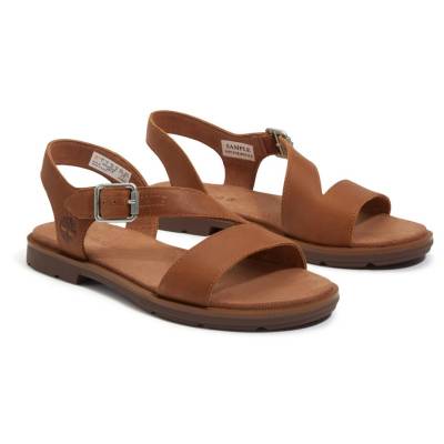 Дамски сандали Timberland Women's Calista Bay Backstrap Sandal - Rust / Full Grain - размер 37, 5 (EU) (125-1113-0213)