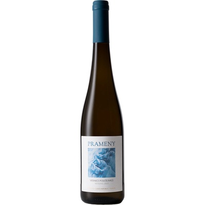 Prameny Riesling Polešovice 2023 12% 0,75 l (holá láhev)