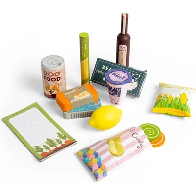Bigjigs Toys Nákupná taška s nákupom