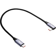 Akyga AK-USB-53 USB 2.0, USB C vidlice,USB C úhlová zástrčka