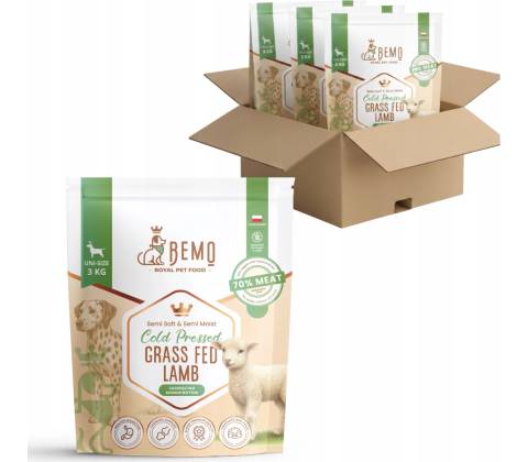 BEMO Cold Pressed Lamb 9 kg
