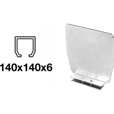 CAIS Kryt profilu C 140x140x6mm PILOT LN