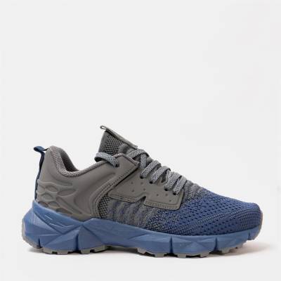 Donnay Knit Runner Junior - Grey/Blue