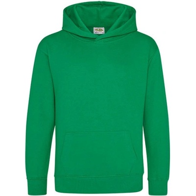 Just Hoods Detská mikina s kapucňou JH001J Kelly Green
