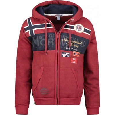 GEOGRAPHICAL Norway mikina GARADOCK bordó – Zboží Dáma