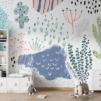 Decono Детски Фототапет Арт Кактуси