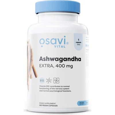 Osavi Ashwagandha Extra 400 mg 120 vegan kapslí