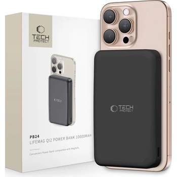 Tech-Protect PB24 Lifemag QI2 Magsafe 10000mAh black