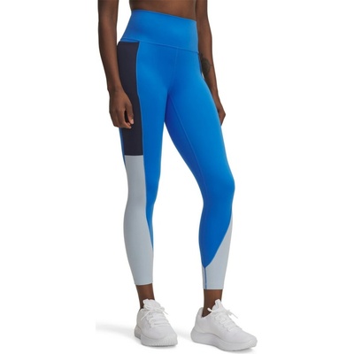 Under Armour MERIDIAN COLORBLOCK ANKLE LEGGINGS W modré 6004002-402