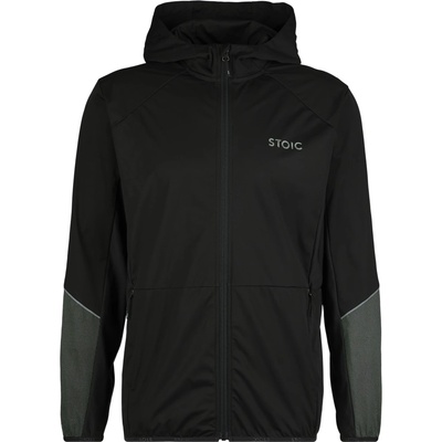 Stoic Мъжко яке за бягане Stoic HelsingborgSt. Performance Hoody Running jacket - Black - размер XXL (028-0469-0115)