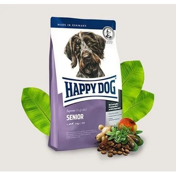 Happy Dog Fit & Vital Senior - с пилешко и агнешко месо, новозеландски миди, L карнитин, билки, за кучета средни и големи породи над 7 години 1kg