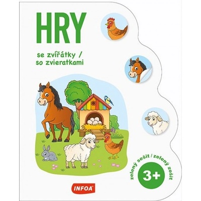 Hry so zvieratkami 3 + zelený zošit