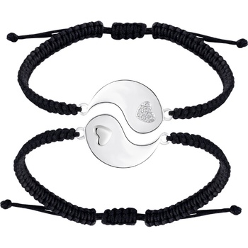 Olivie Povrázkový náramok priateľstva JIN a JANG 9683