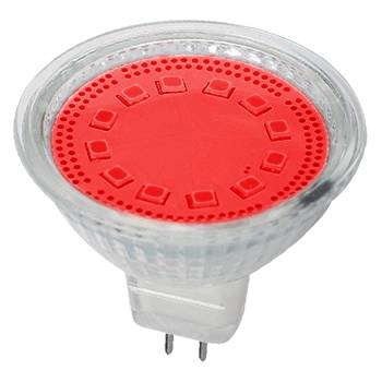 ELMARK Led ЛАМПА mr16 smd2835 3w gu5.3 12v 3000k ЧЕРВЕНА (99led602)