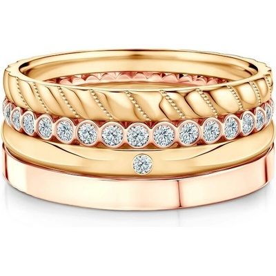 Savicki Sada prsteňov Symphonylato diamanty ZST SAVNo 525R 529DZ 535DR 504Z