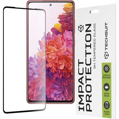 Techsuit Протектор за Samsung Galaxy S20 FE / S20 FE 5G - 111D Full Cover / Full Glue Glass - Черен