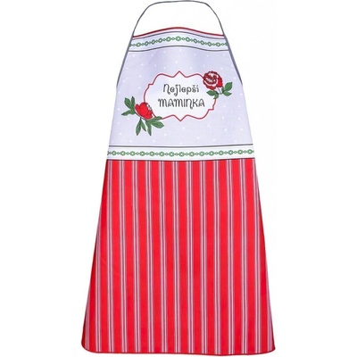 Forbyt kuchyňská zástěra Exclusive nejlepší maminka červená