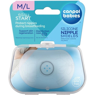 Canpol babies Chránič prsnej bradavky EasyStart univerzálny 2ks