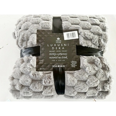 Arome Home Luxusní deka podšitá sametem 540 GSM 150x200 – Zboží Mobilmania