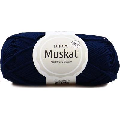 Drops Muskat 13 tmavá modrá