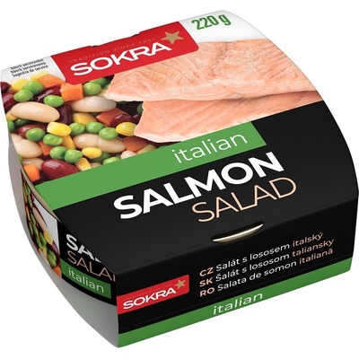 Sokra Taliansky šalát s lososom 220 g